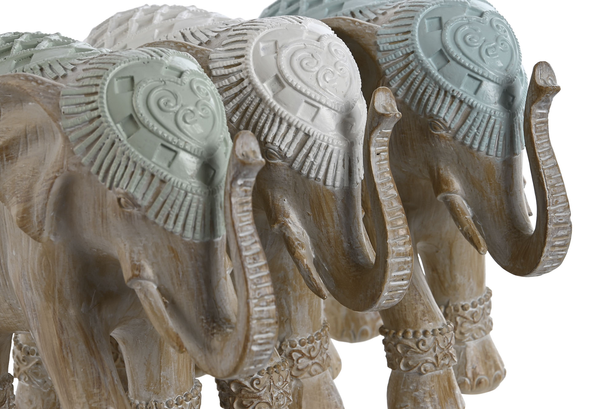 figura elefante de resina 21.5x8.5x16cm - Imagen 2