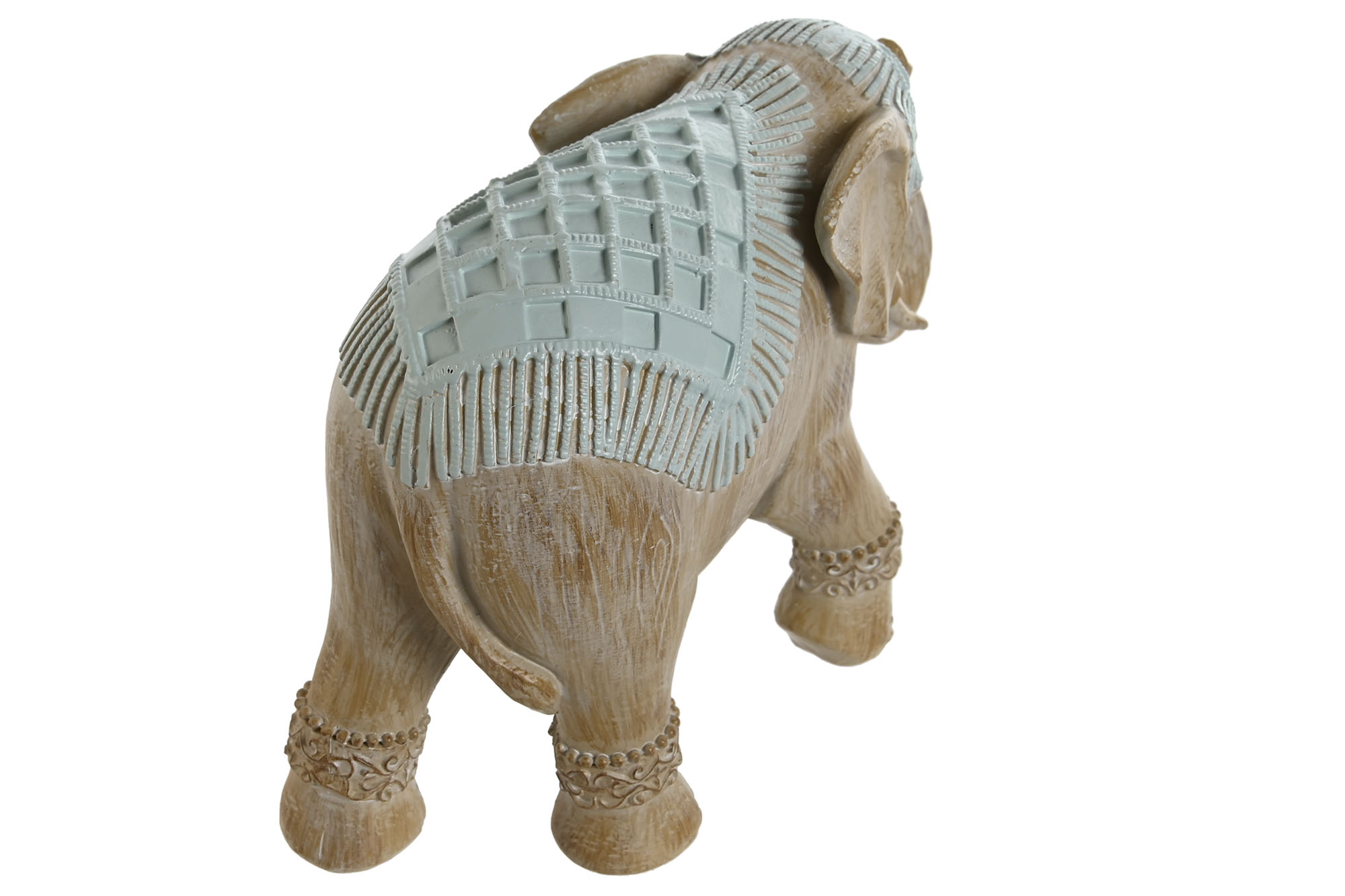figura elefante de resina 21.5x8.5x16cm - Imagen 3