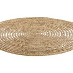 mantel individual fibra redondo natural decorativo