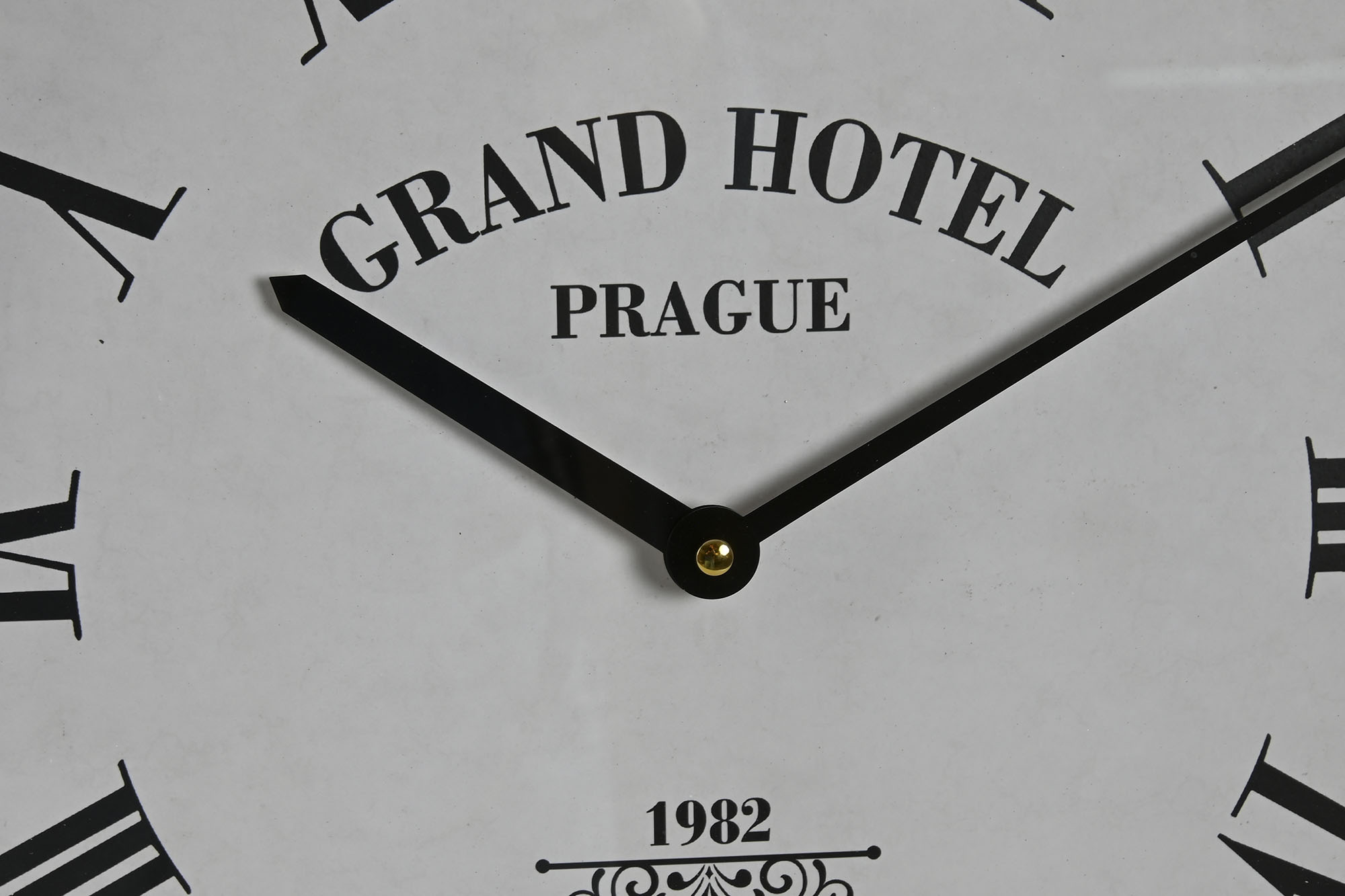 reloj de pared madera con pantalla de cristal 41x5x41cm - Imagen 3