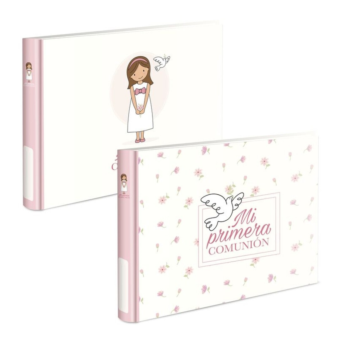 pack de 2 album adhesiva comunion ñiña 26x3.8x19cm