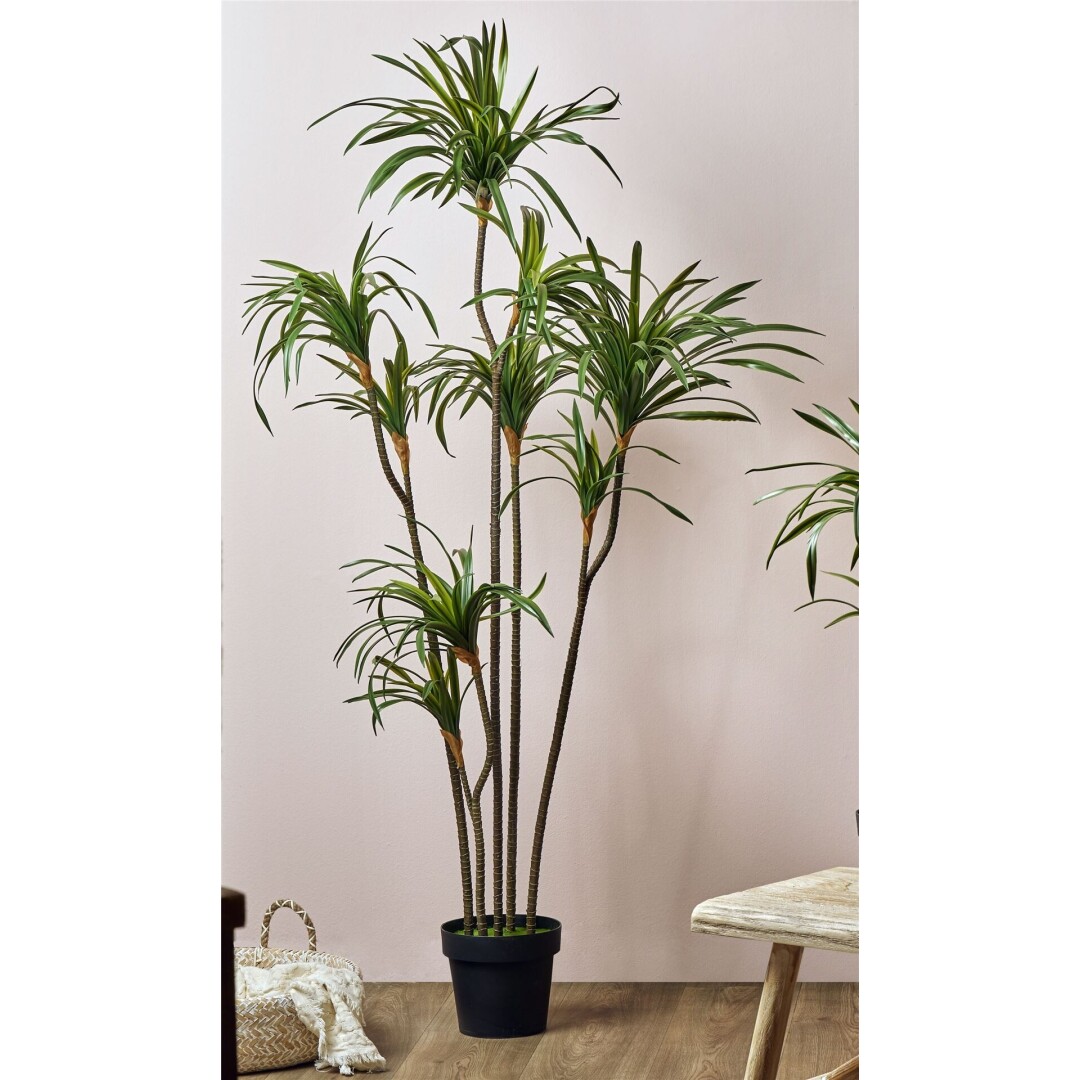 planta artificial yucca tacto real 75x60x165cm