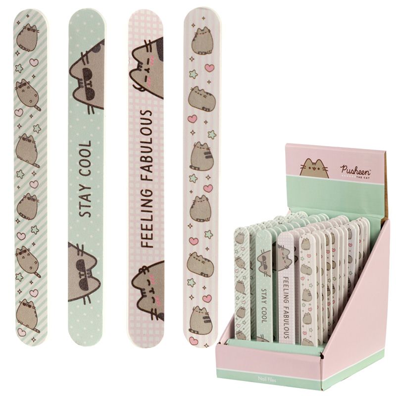 pack 4 Limas de Uñas Gato Pusheen - Imagen 2