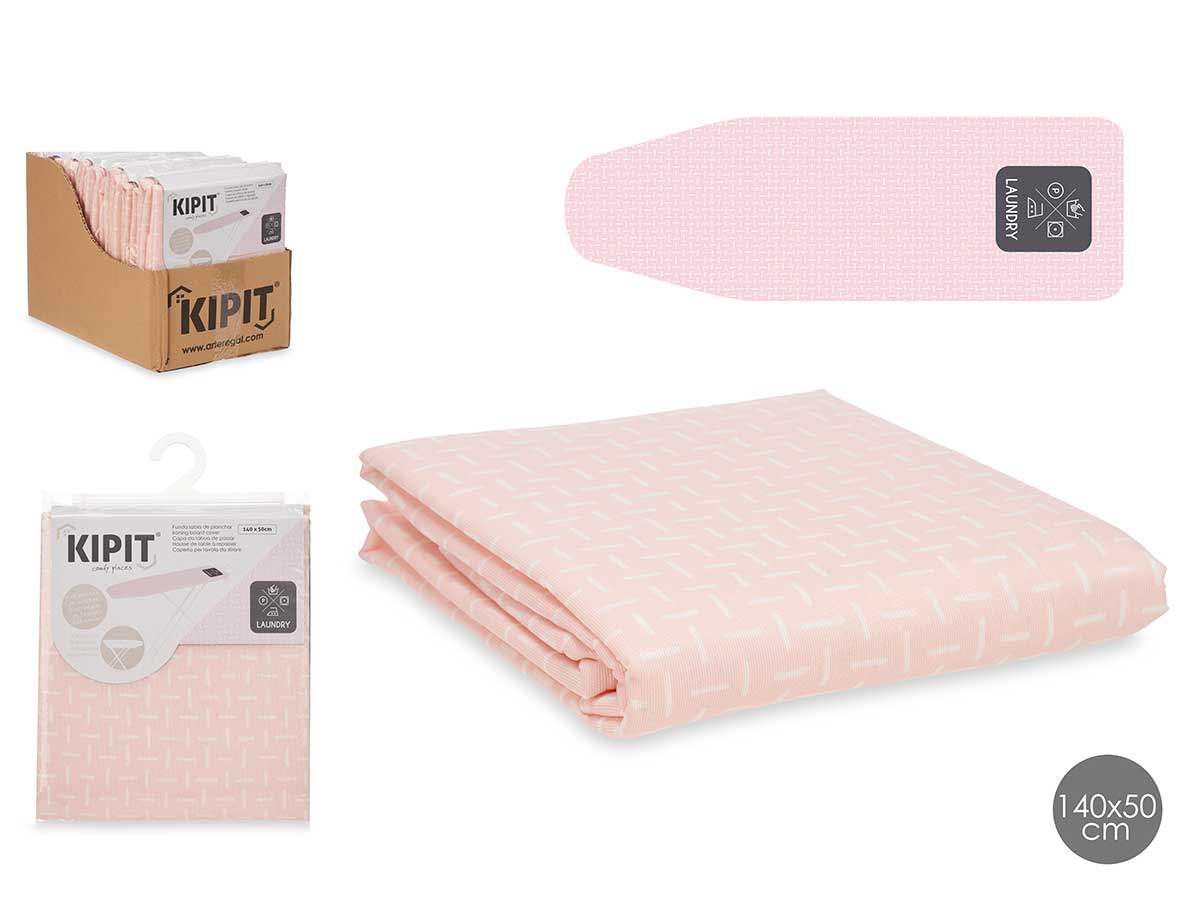Funda tabla planchar con muleton 140x50cm simbolos