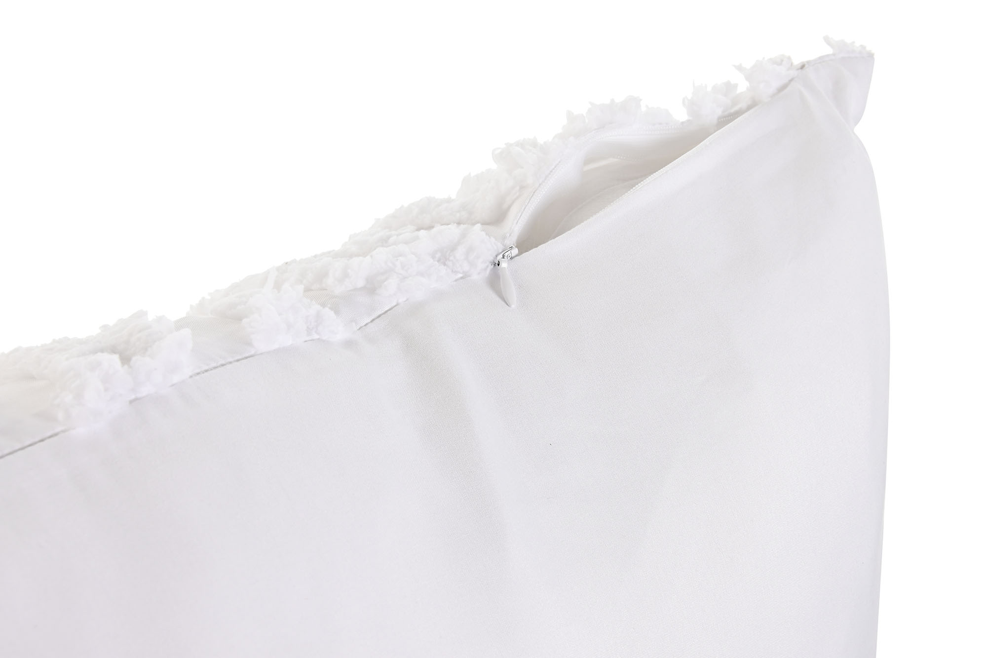 cojin poliester 60x60cm blanco - Imagen 3
