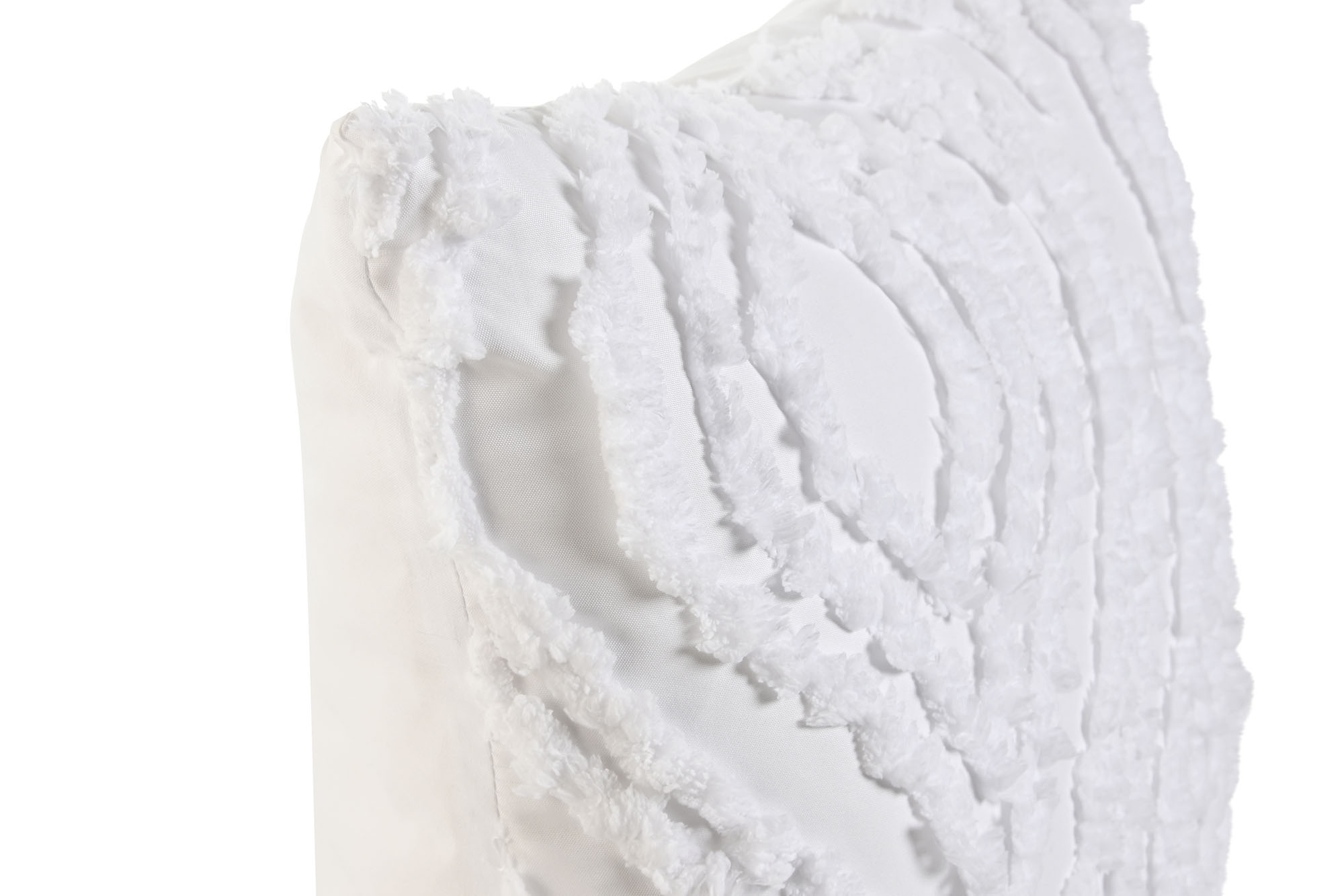 cojin poliester 45x45cm blanco - Imagen 3