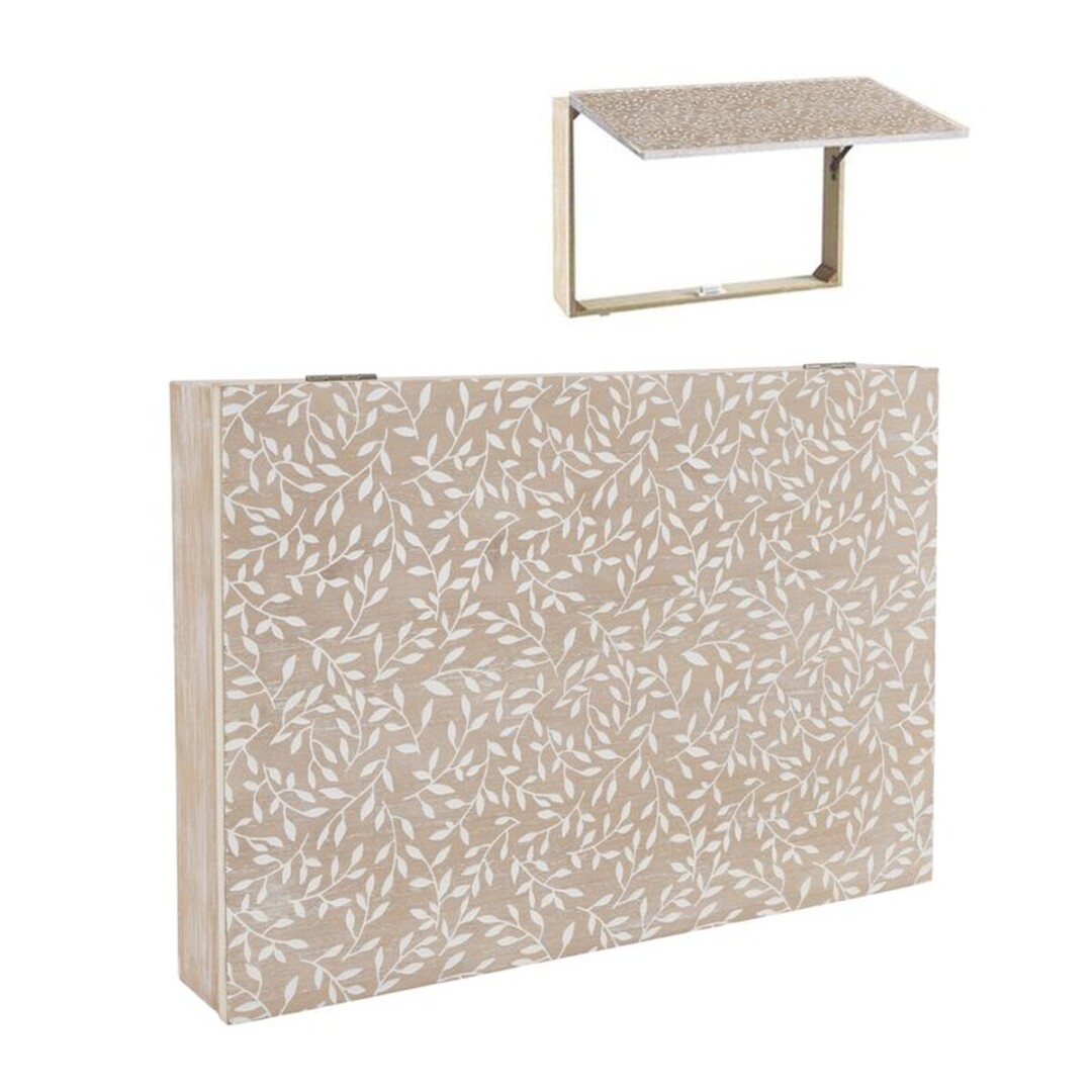 tapa contador madera hoja 32x7x46cm