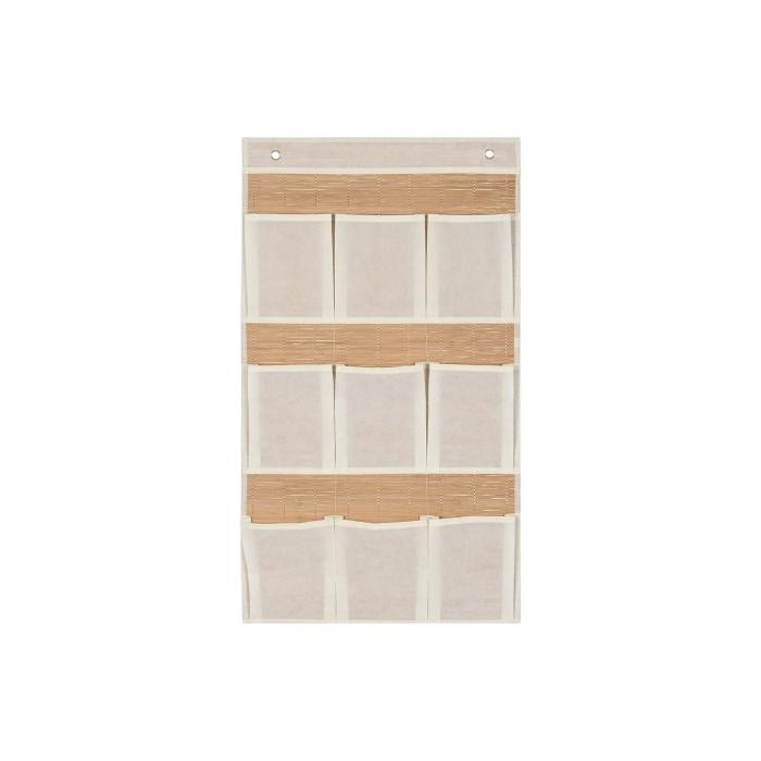 Organizador de Puerta, Organizador de Armario Colgante, Organizador Colgante con 9 Bolsillos de Malla, Equipado con 2 Ganchos, Adecuado para Organizador de Puerta, Dormitorio, Sala de Estar, Baño