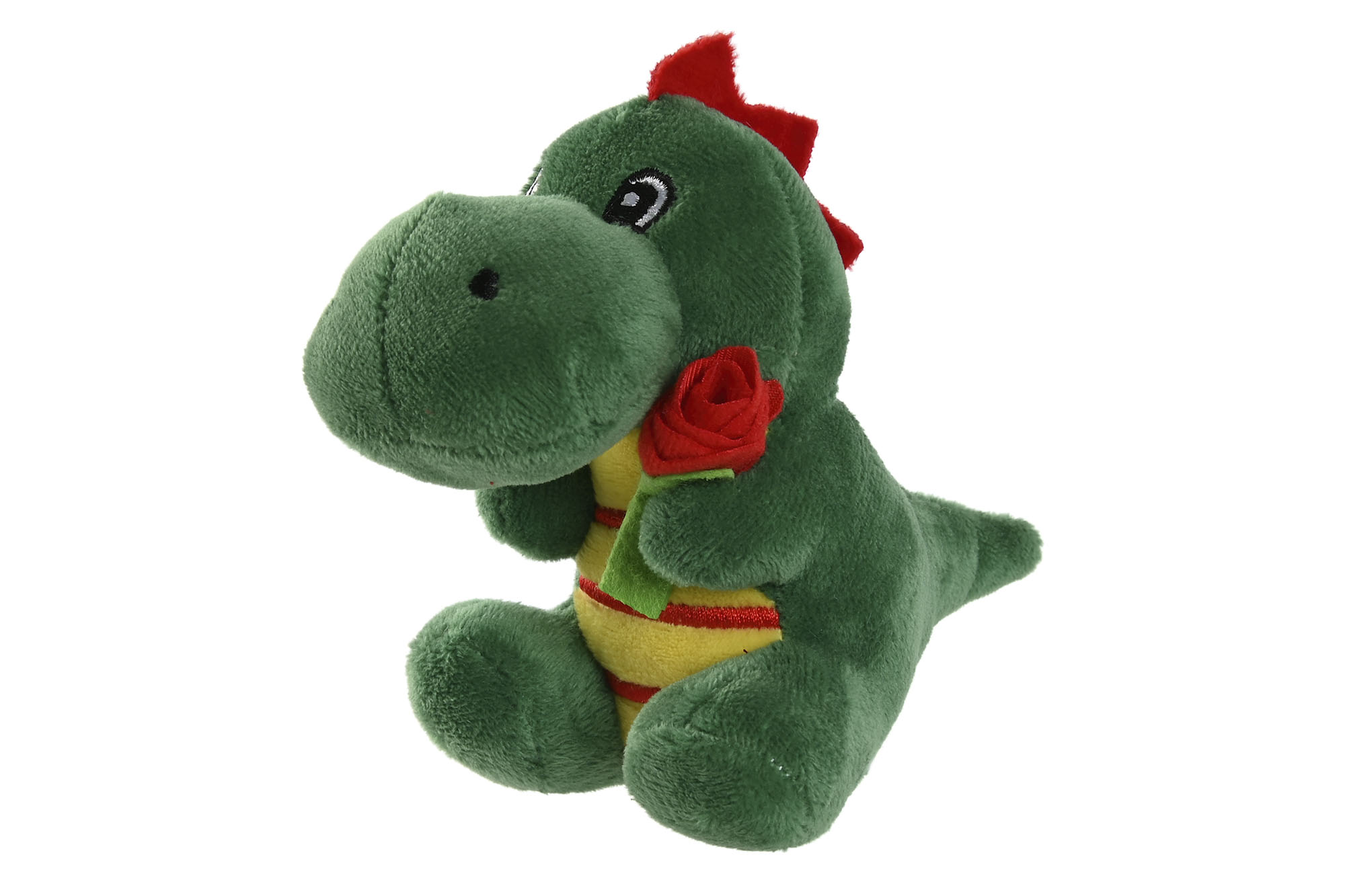 peluche dragon sant jordi pequeño 9x14x12cm