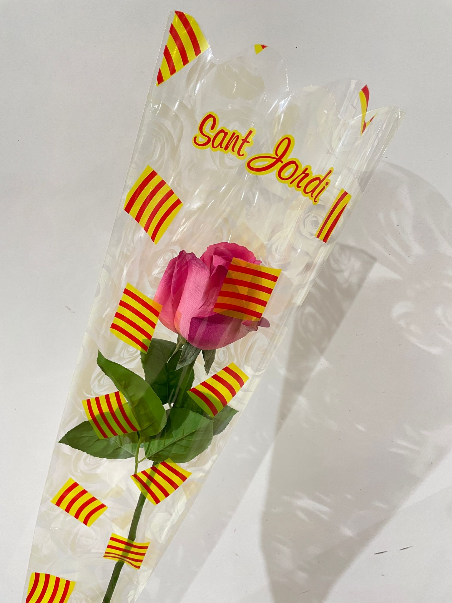Bolsa bandera catalana pack de 100 unidades Sant jordi