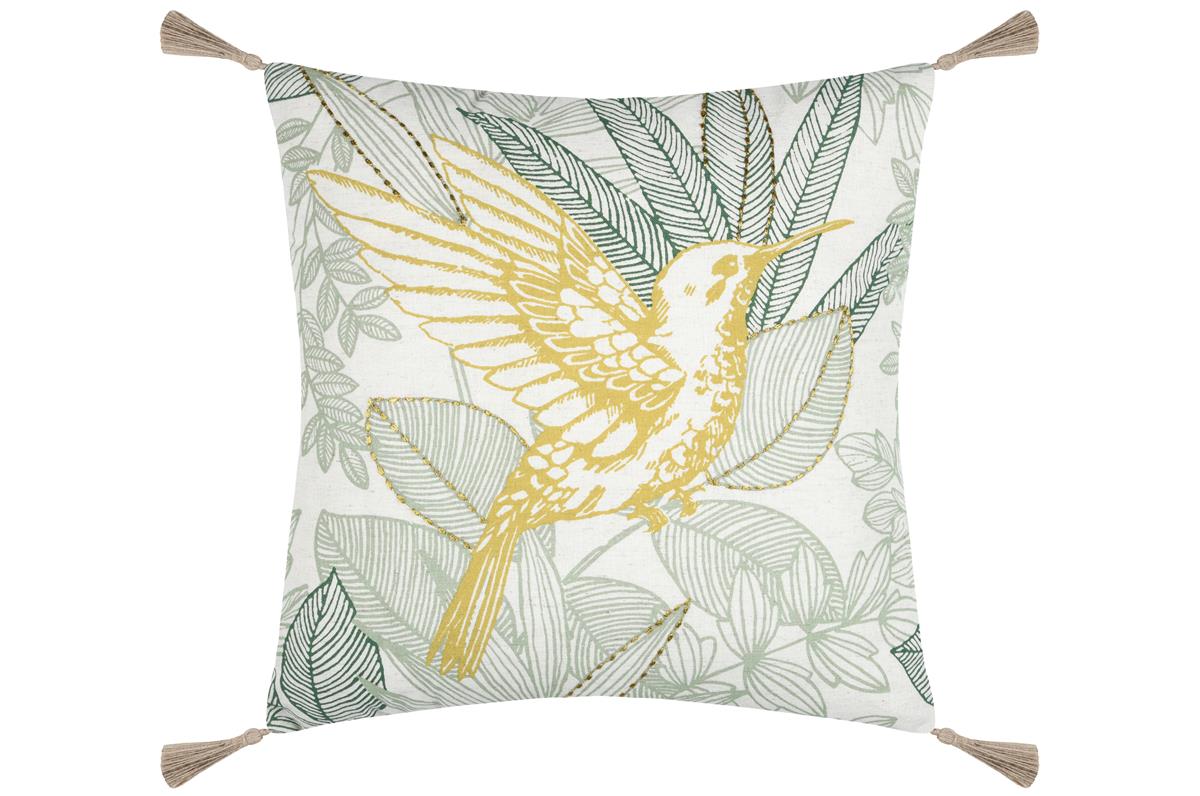 COJIN BOTANYS DORADO 40X40cm