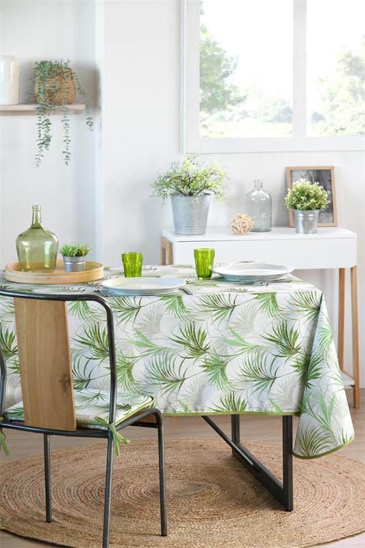 MANTEL PALMIRA VERDE 140X240cm - Imagen 3