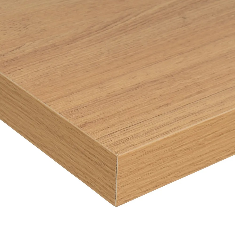 estanteria mdf roble miel 60x24x4cm - Imagen 3