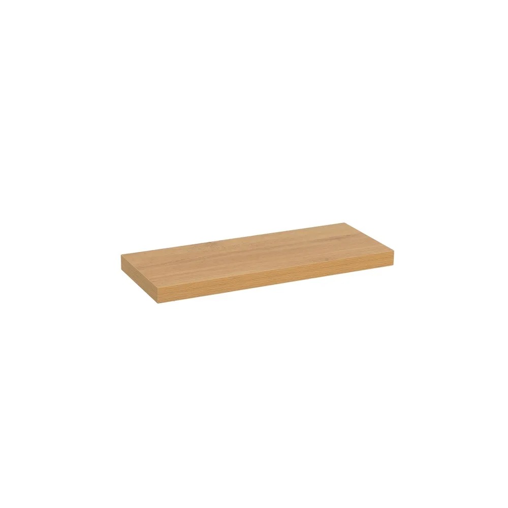 estanteria mdf roble miel 60x24x4cm