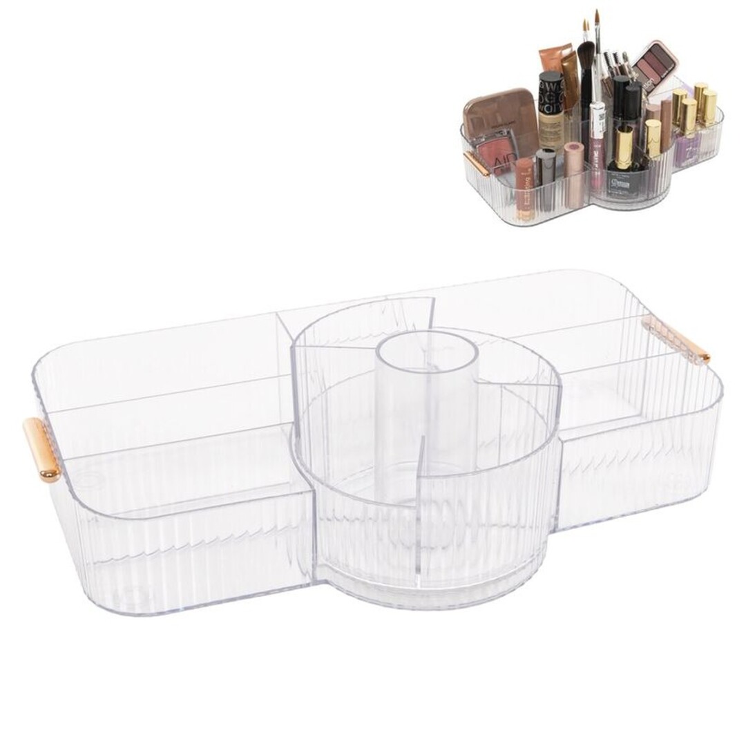 organizador cosmetico transparente