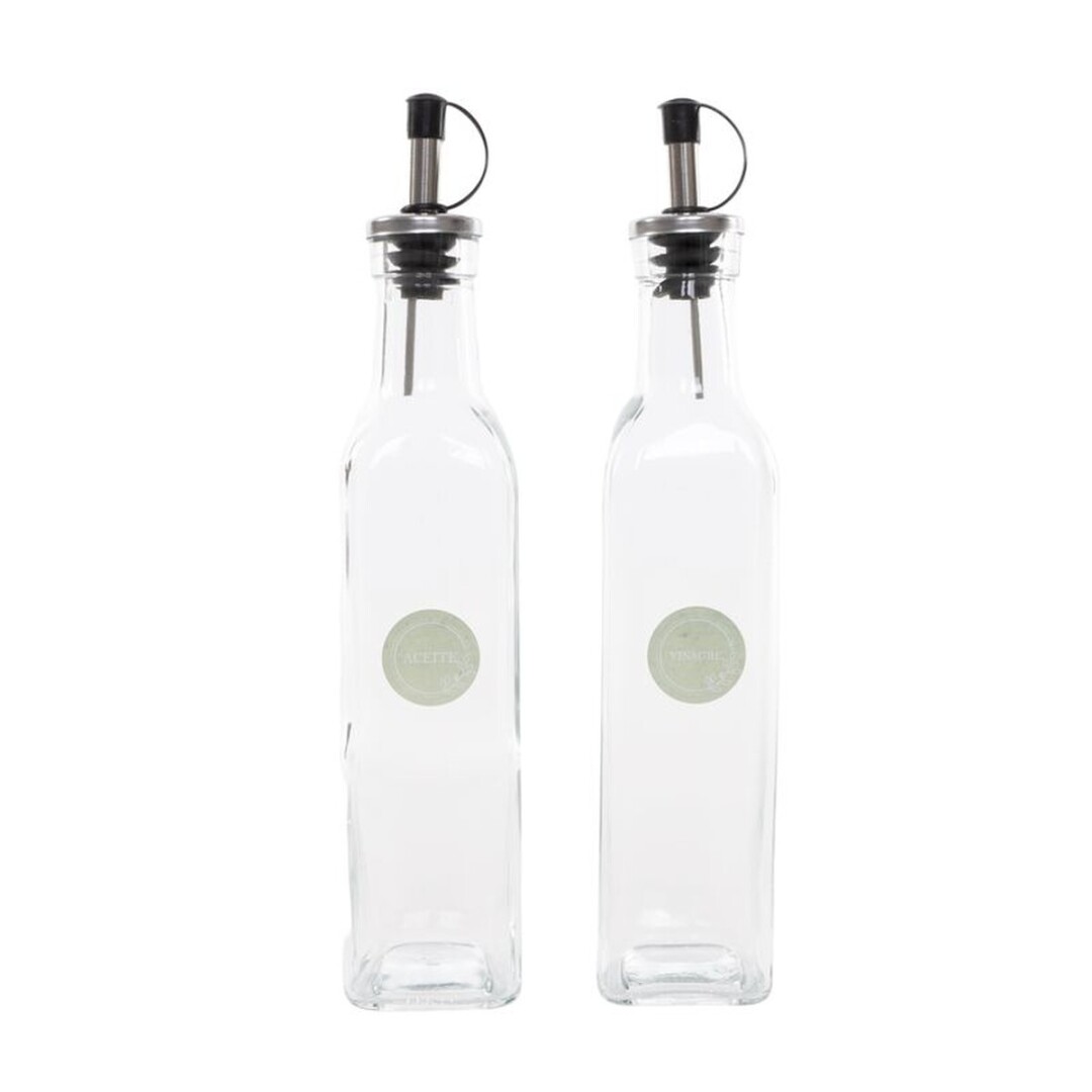 pack de 2 aceitera cristal 300ml