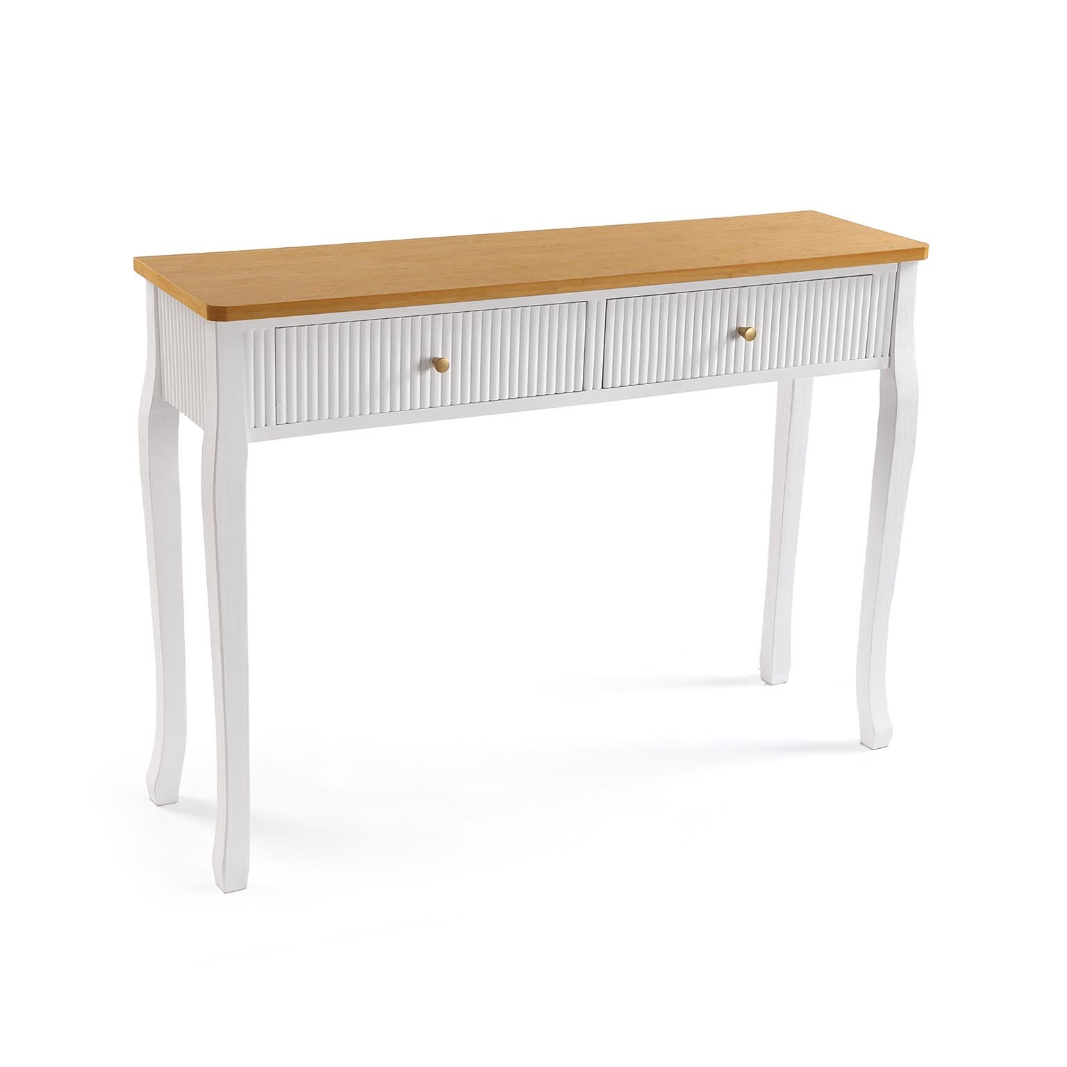 consola de 2 cajones raiby 108cm