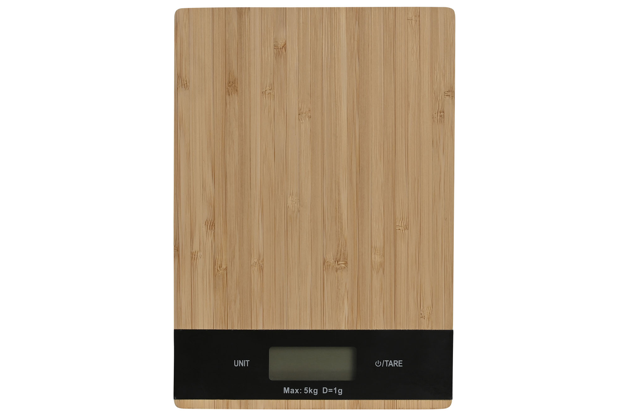 bascula digital cocina bambu 21.5x15x1.8cm - Imagen 3