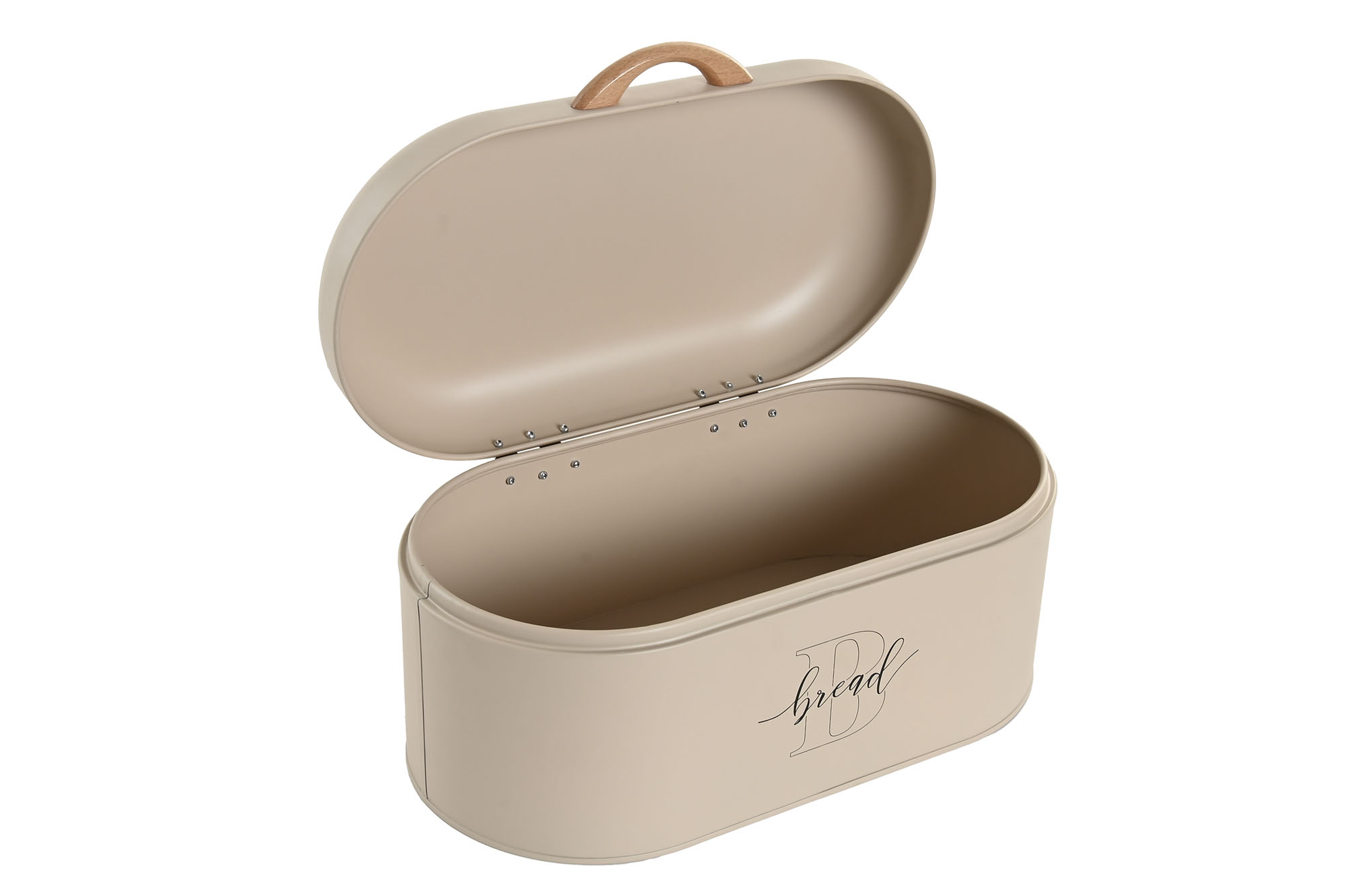 panera metal pino beige 33x20x15cm - Imagen 3