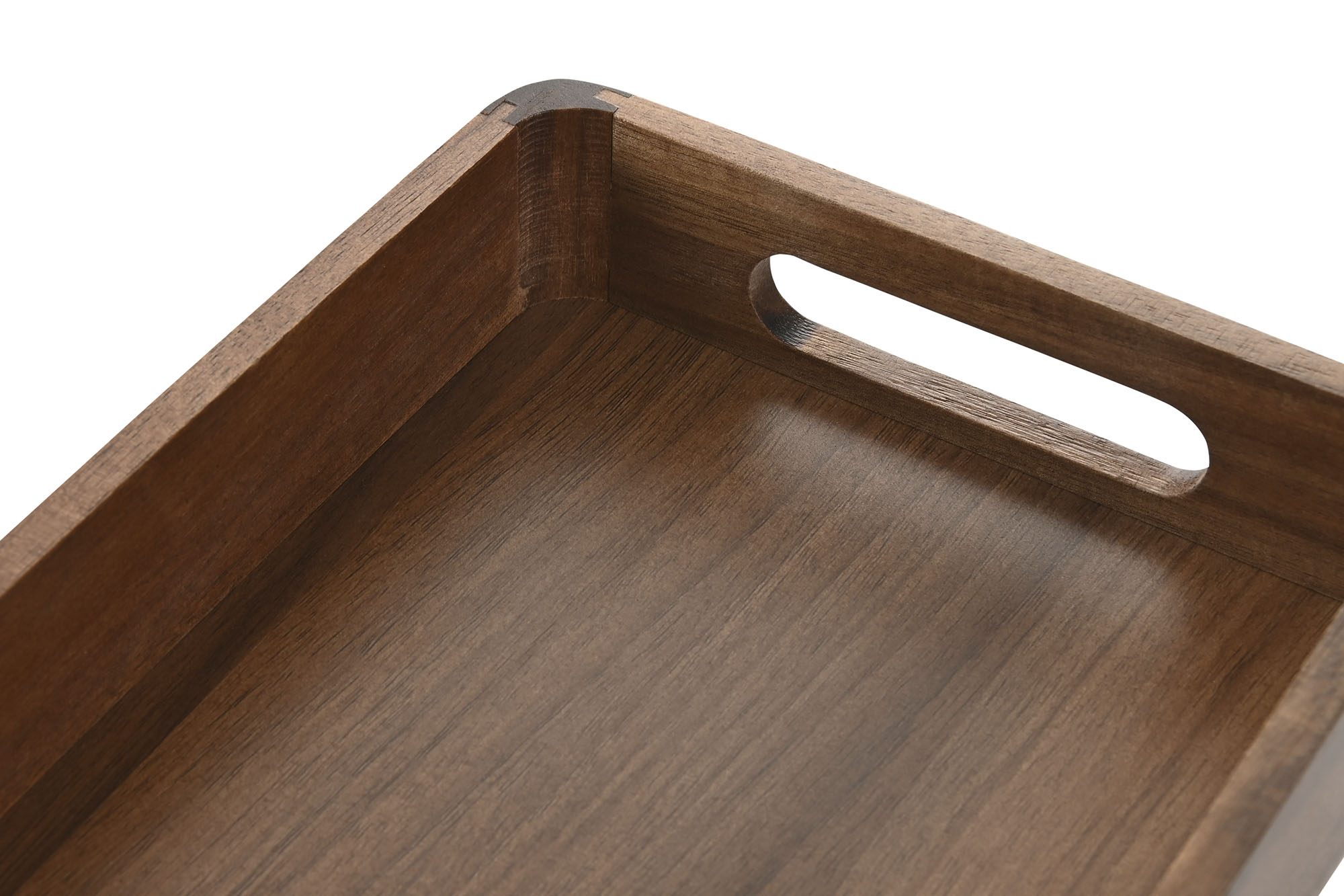 bandeja de acacia natural 32x18x5cm - Imagen 2