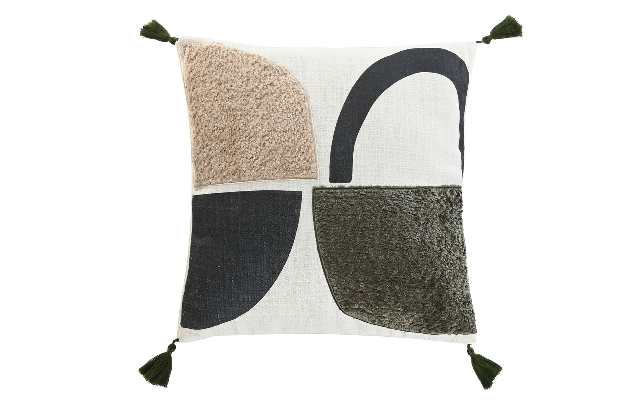 cojin poliester patchwork 45x45cm
