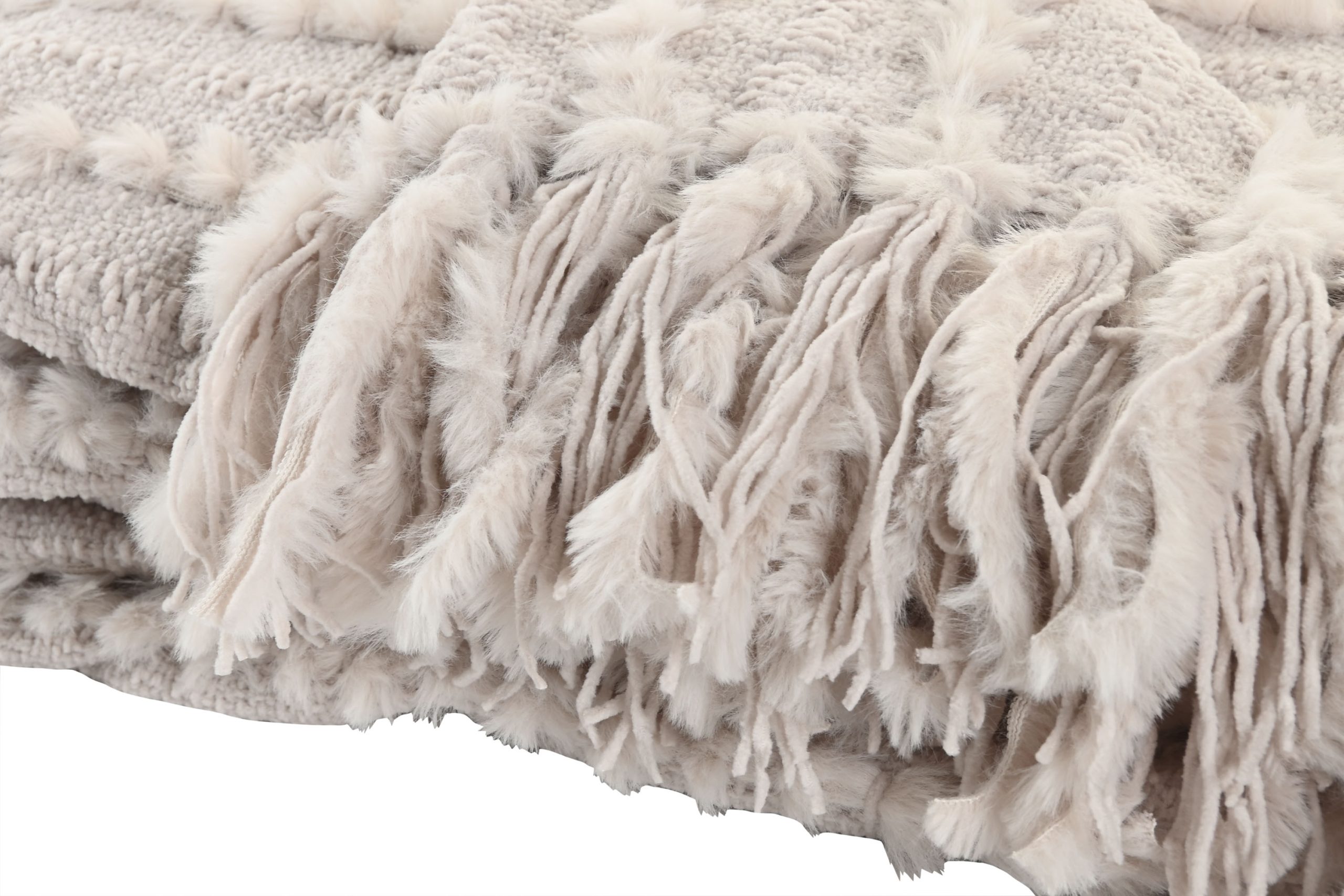 manta sofa poliester chenilla 130x170cm 360gsm - Imagen 2