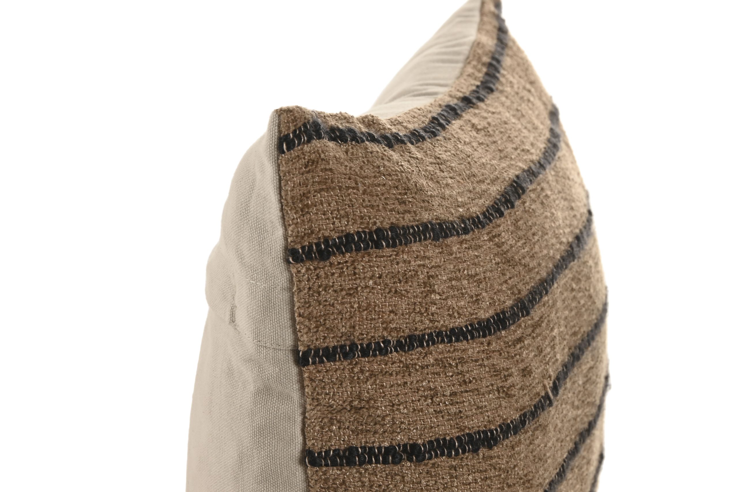 cojin algodon velvet natural 45x45cm 500grs - Imagen 3