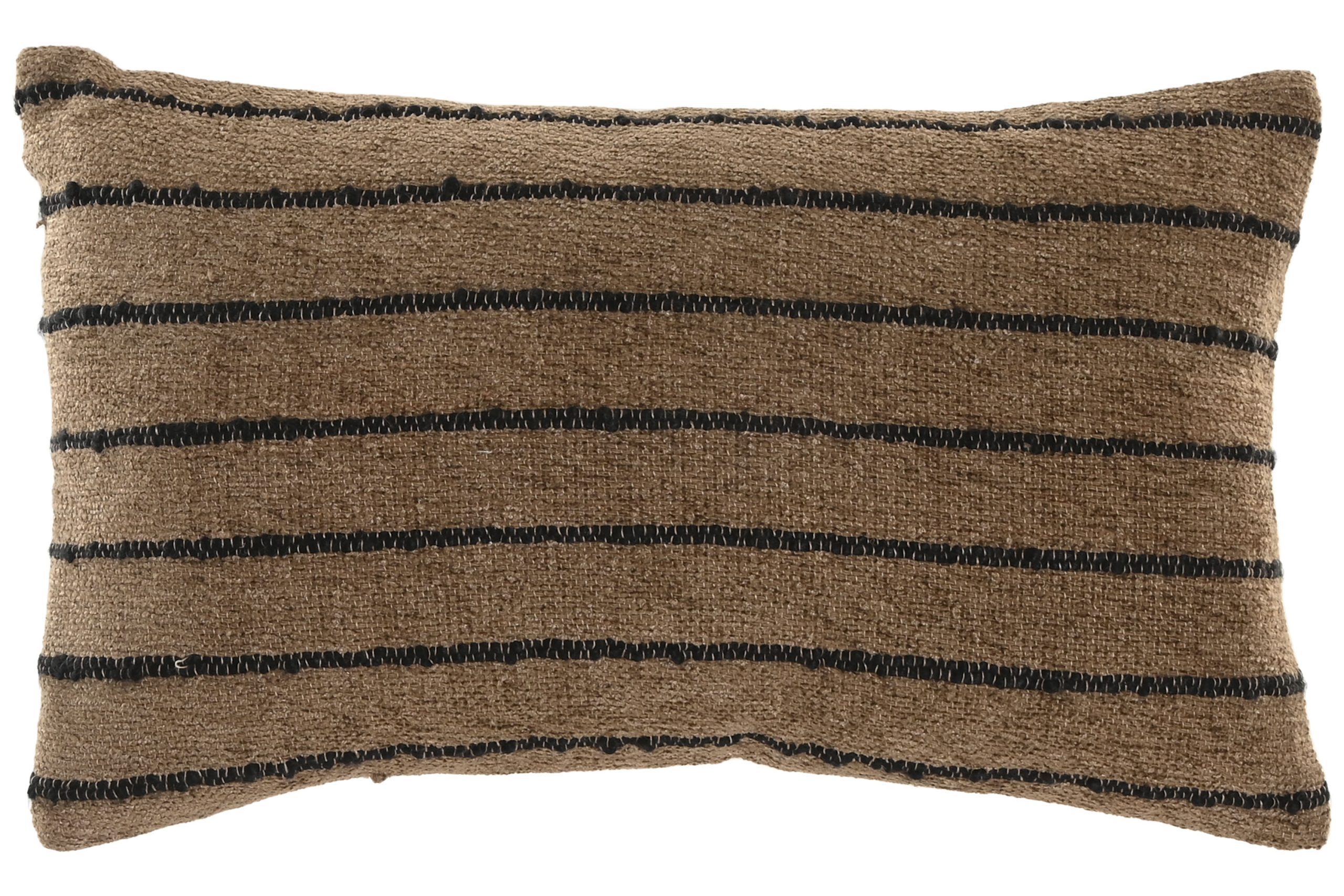 cojin algodon velvet natural 50x30cm 380grs