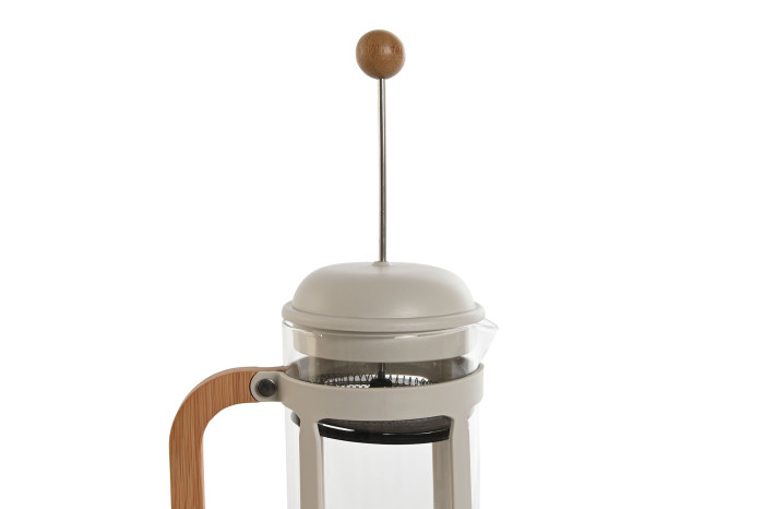 cafetera de émbolo borosilicato 350 ml blanco - Imagen 2