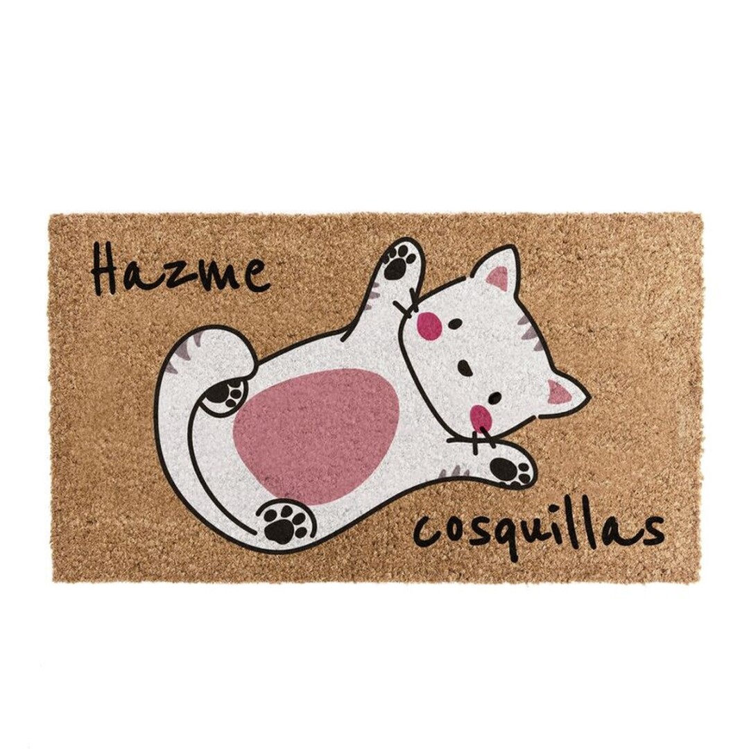 felpudo 40x70 gato cosquilla