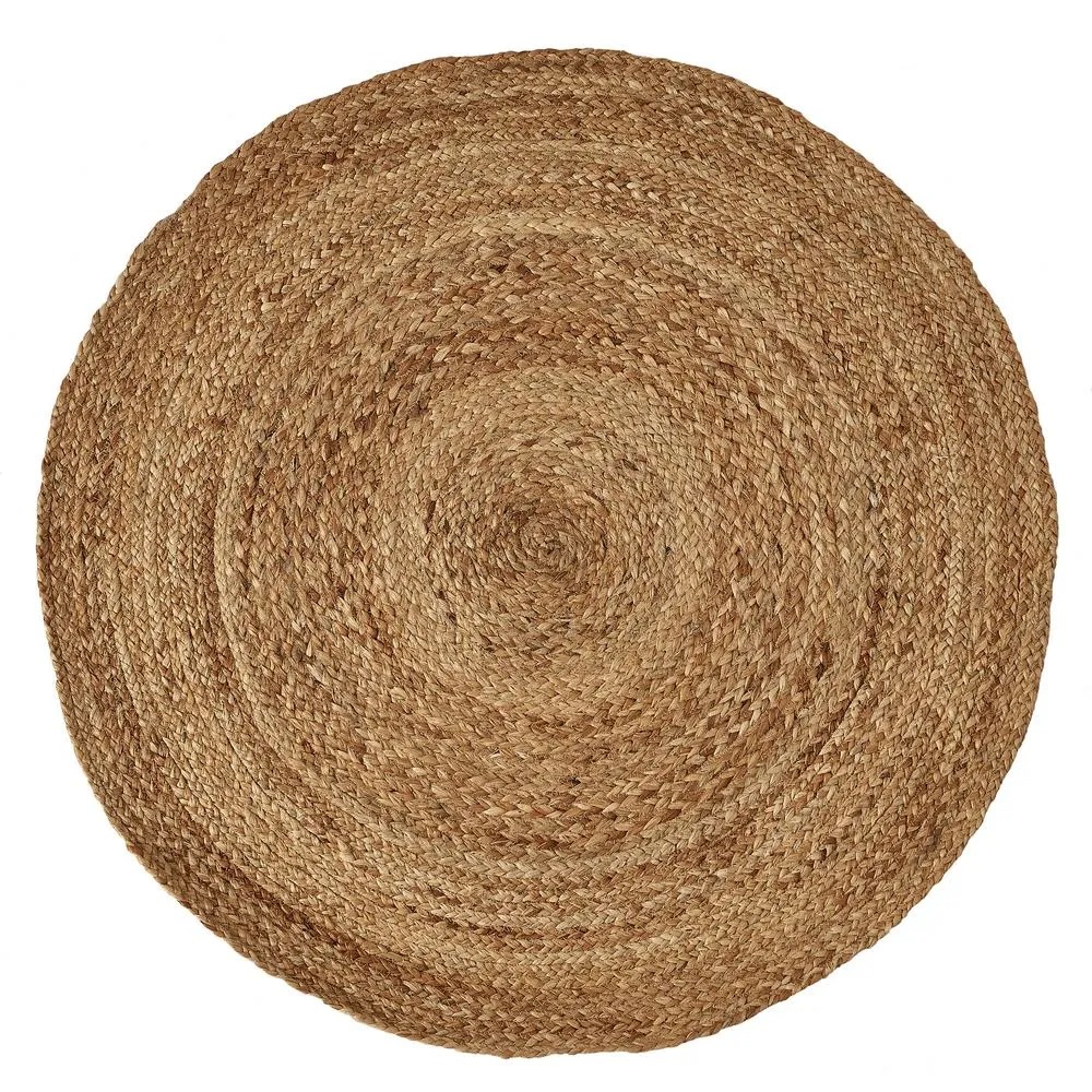 ALFOMBRA NATUR II YUTE NATURAL 120 X 120 X 0,50 CM