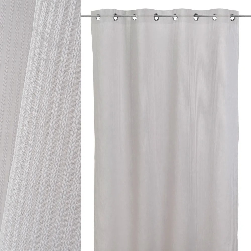 VISILLO DOLLY FIO VERTICAL TACT CINZA 140 X 260 CM