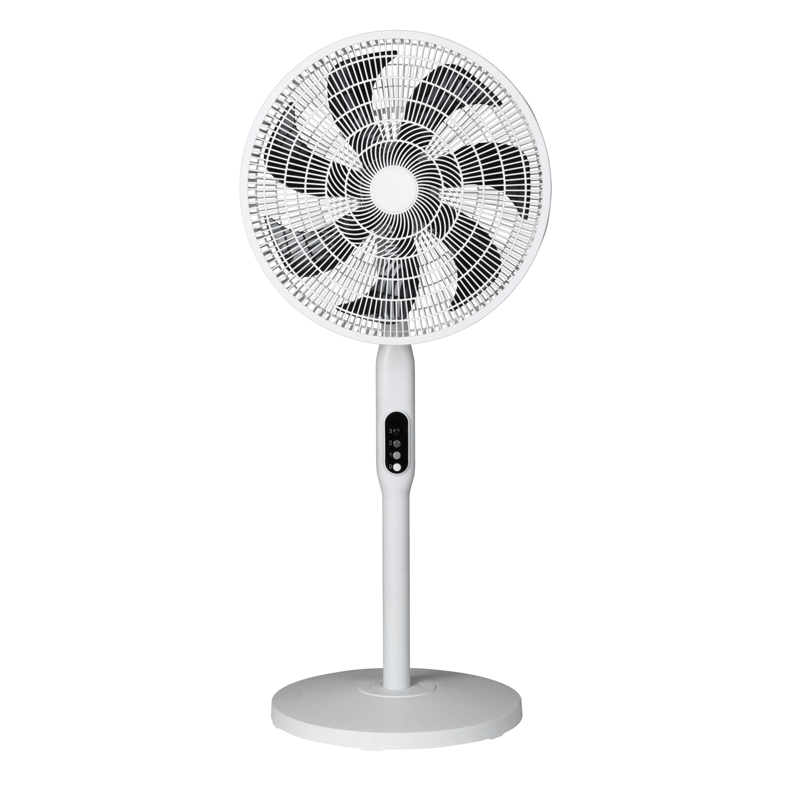 ventilador pie 3x1 mixin blanco 3vel 60w 7asp 45d fijo/rotatorio suelo/pared/sobremesa regx45x45cm - Imagen 3