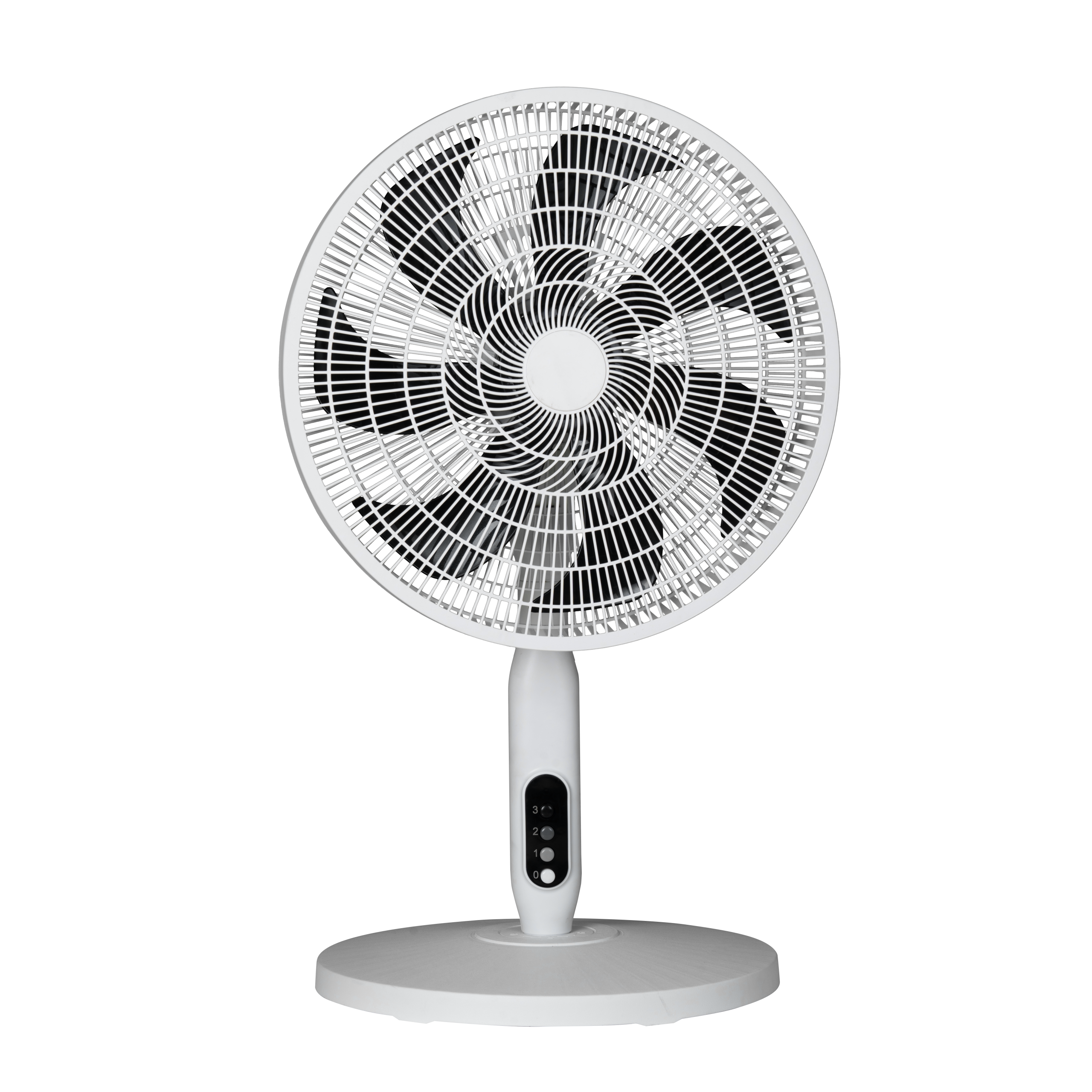 ventilador pie 3x1 mixin blanco 3vel 60w 7asp 45d fijo/rotatorio suelo/pared/sobremesa regx45x45cm - Imagen 2